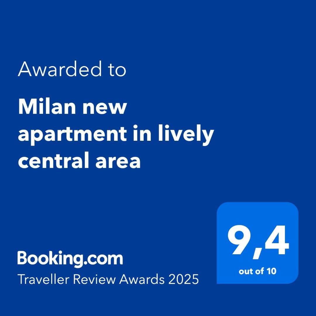 Milan New Apartment In Lively Central Area Екстериор снимка